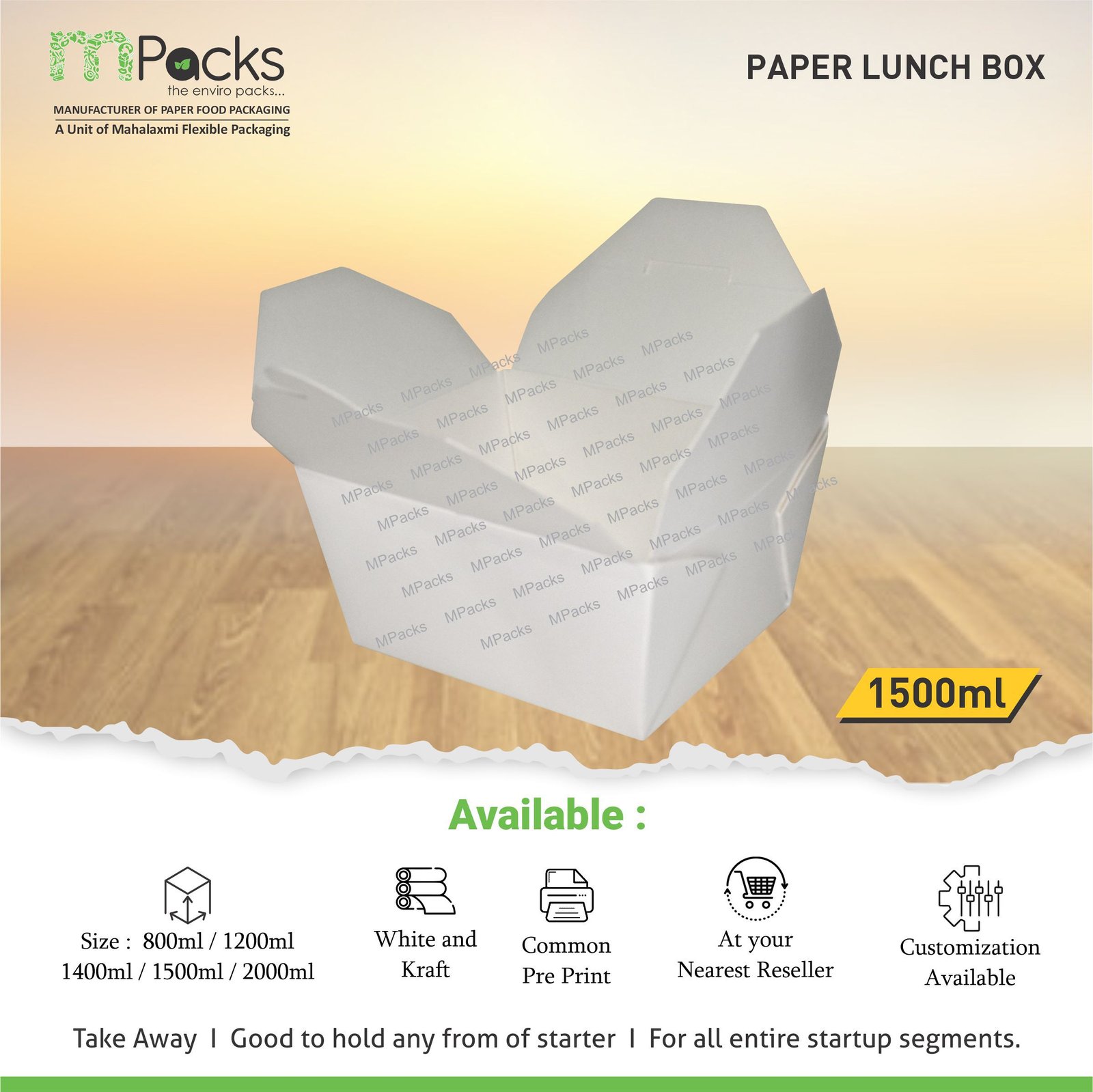 paper lunch box 1500 ml 3