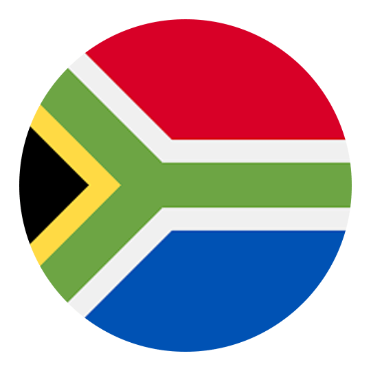 South Africa flag logo