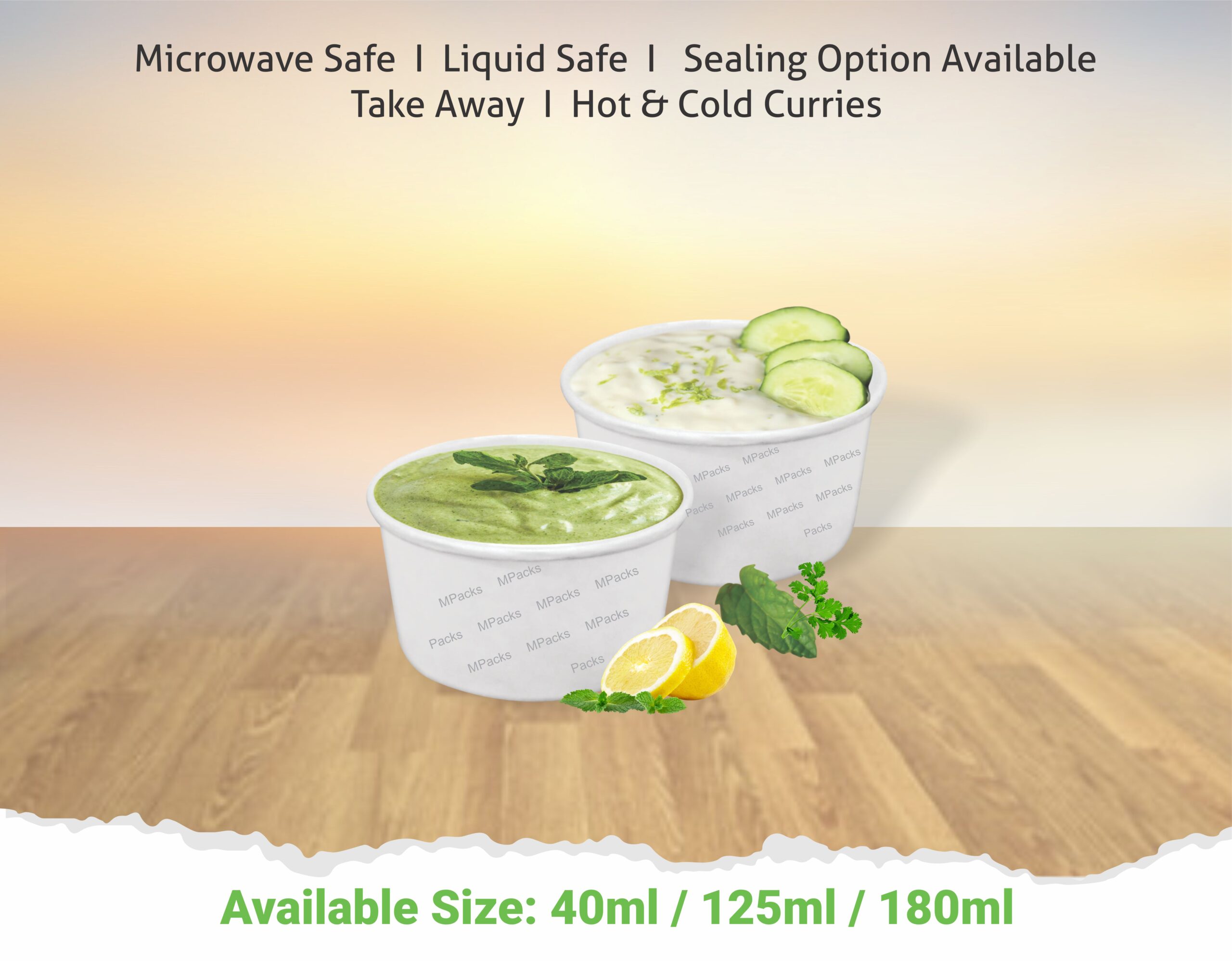 Paper Dip | Paper dip for food | Customize Paper dip