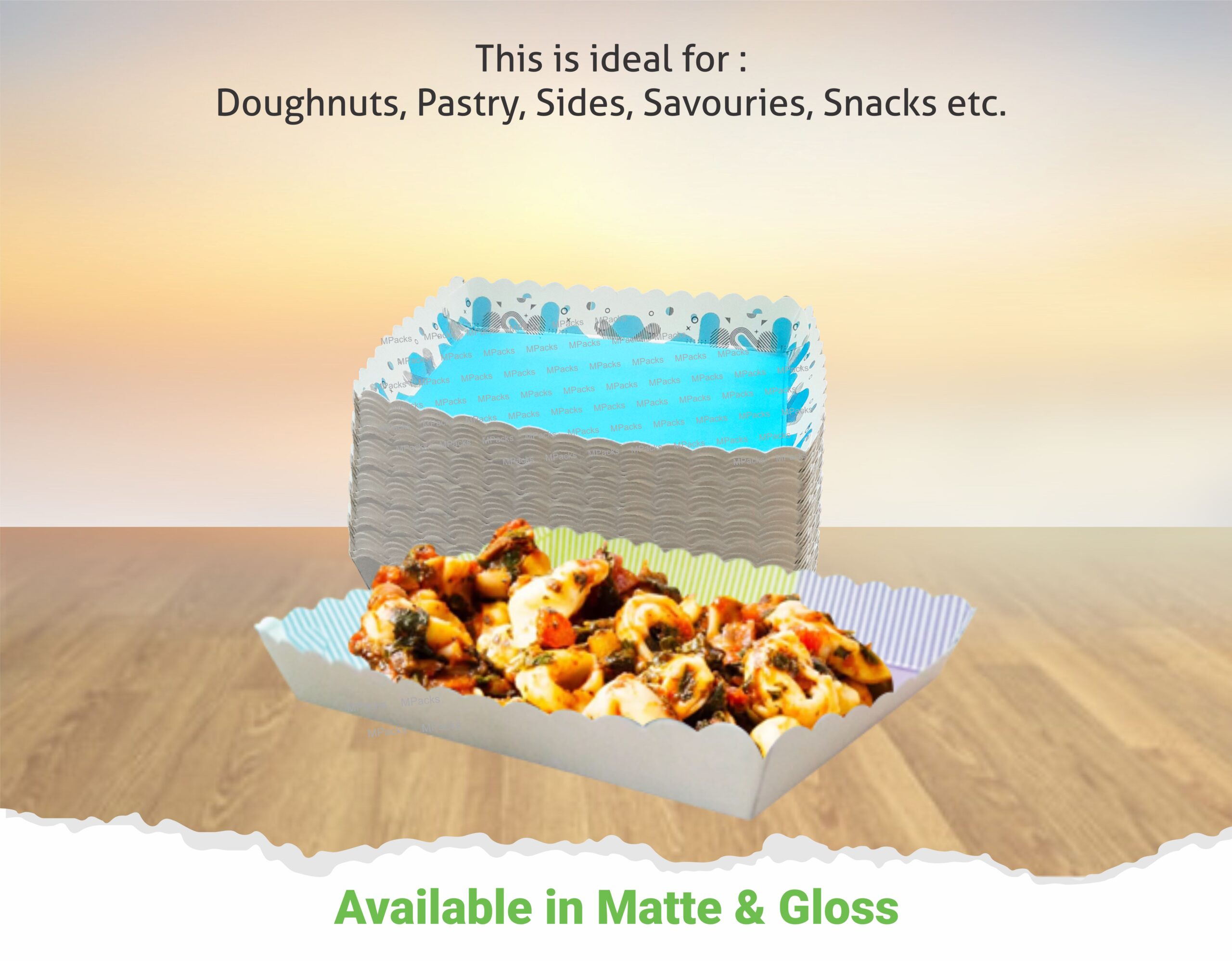 Paper Plate | Rectangle Paper Plate | Customize Paper Plate