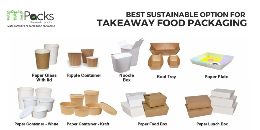 Eco Friendly food packaging - mPacks Paper Food Container Manufacturer from  Ghaziabad