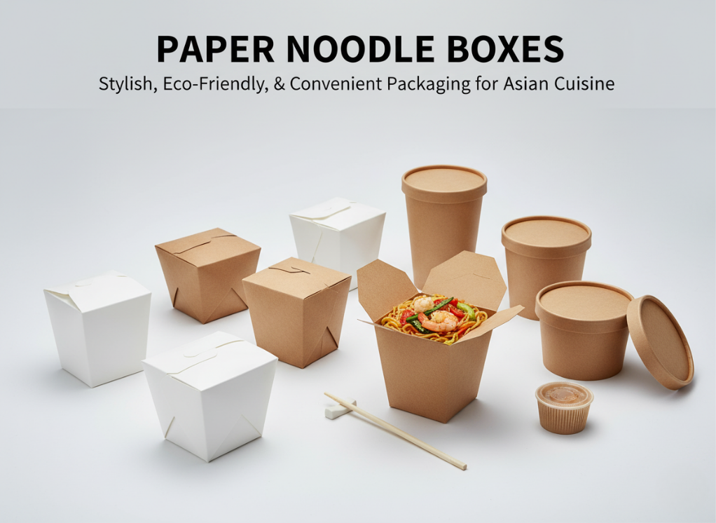 Paper Noodle Boxes