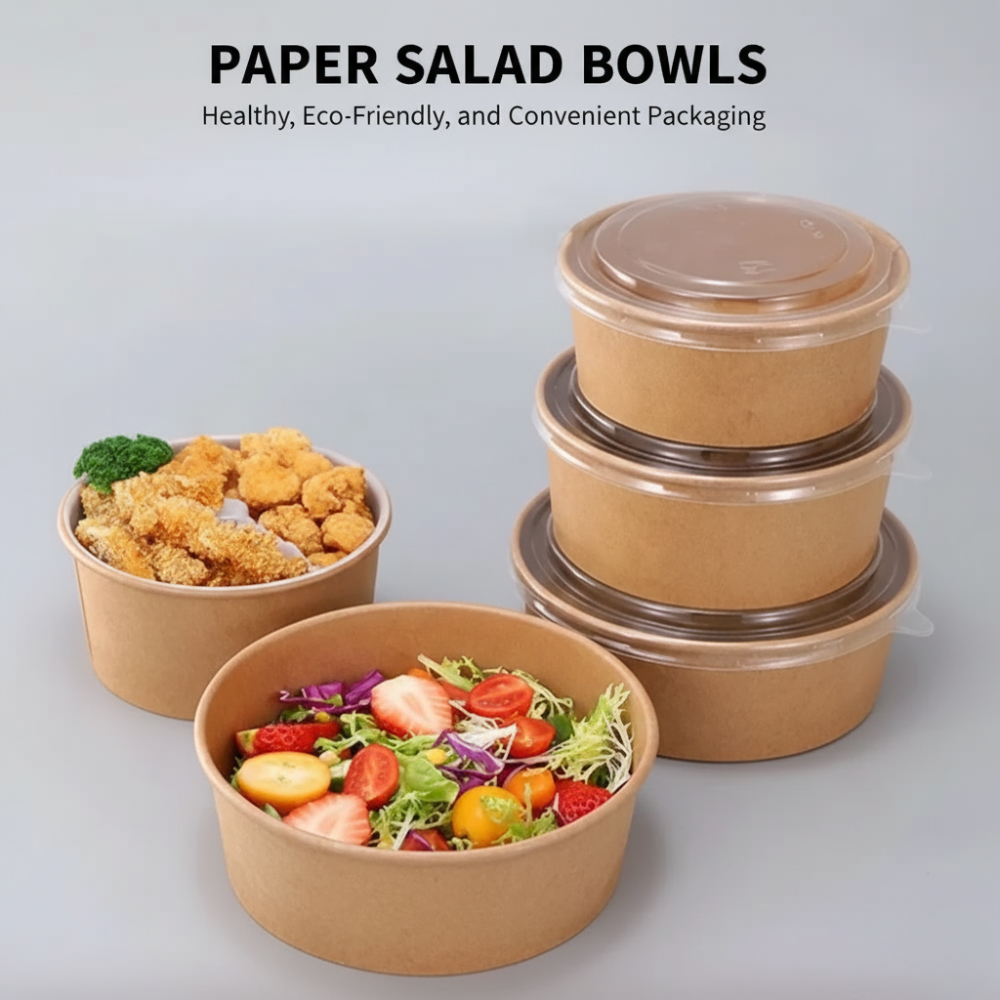Paper Salad Bowls