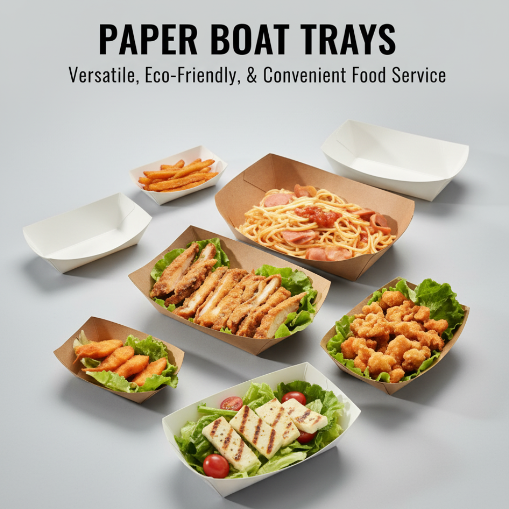Paper Boat Trays